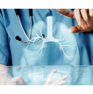 A doctor discussing with a person